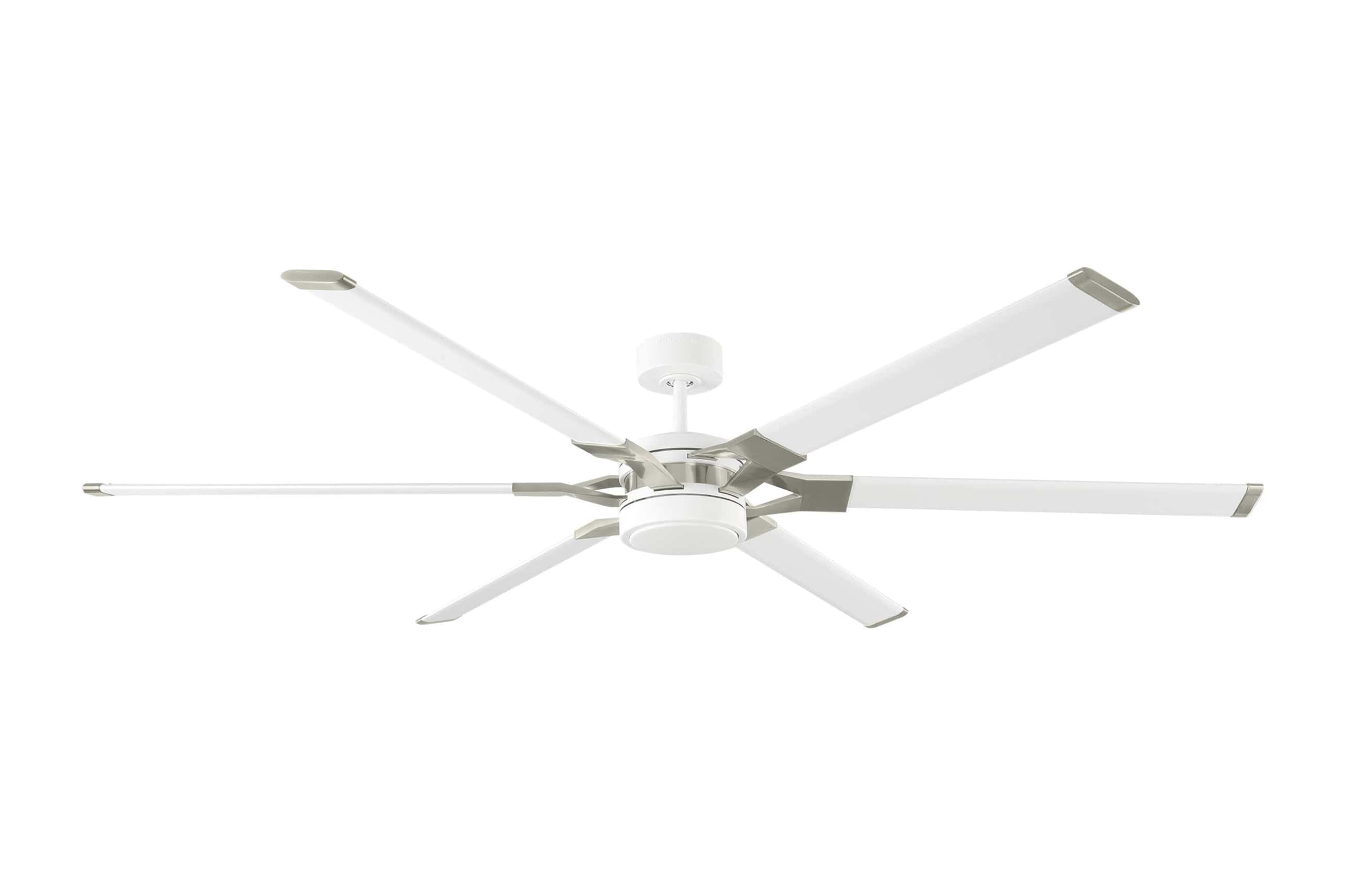 Monte Carlo Loft 72" (1.82m) Blanco Mate / Acero Cepillado Terentti