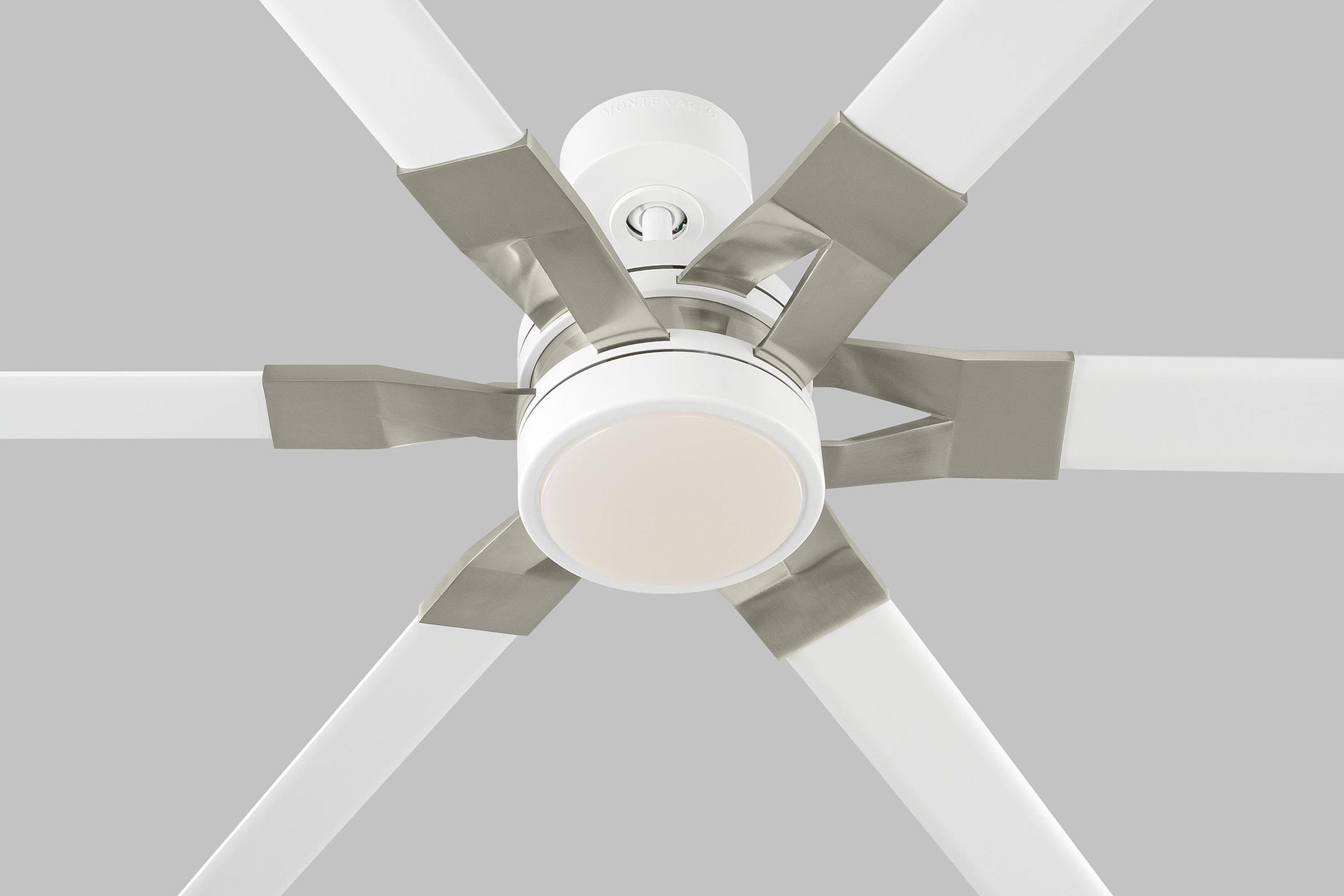 Monte Carlo Loft 72" (1.82m) Blanco Mate / Acero Cepillado Terentti