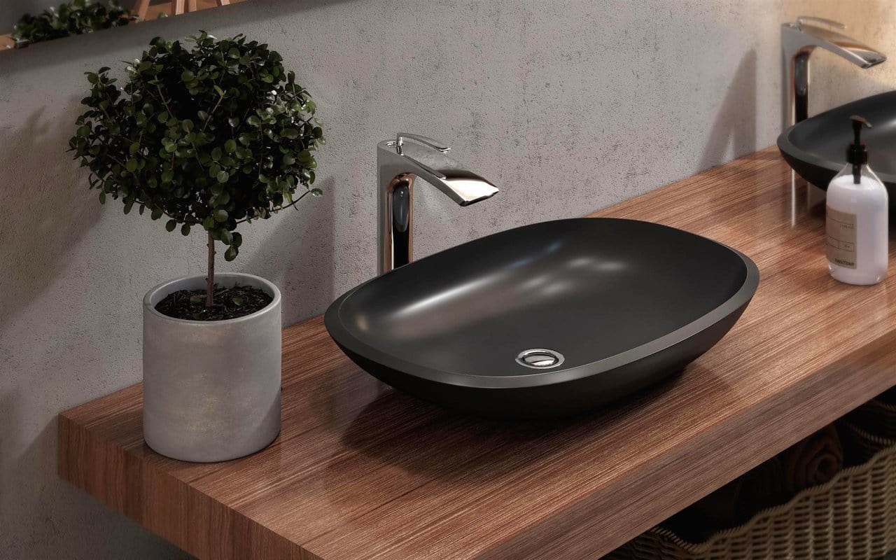 Aquatica Lavabo Coletta-A Negro Terentti