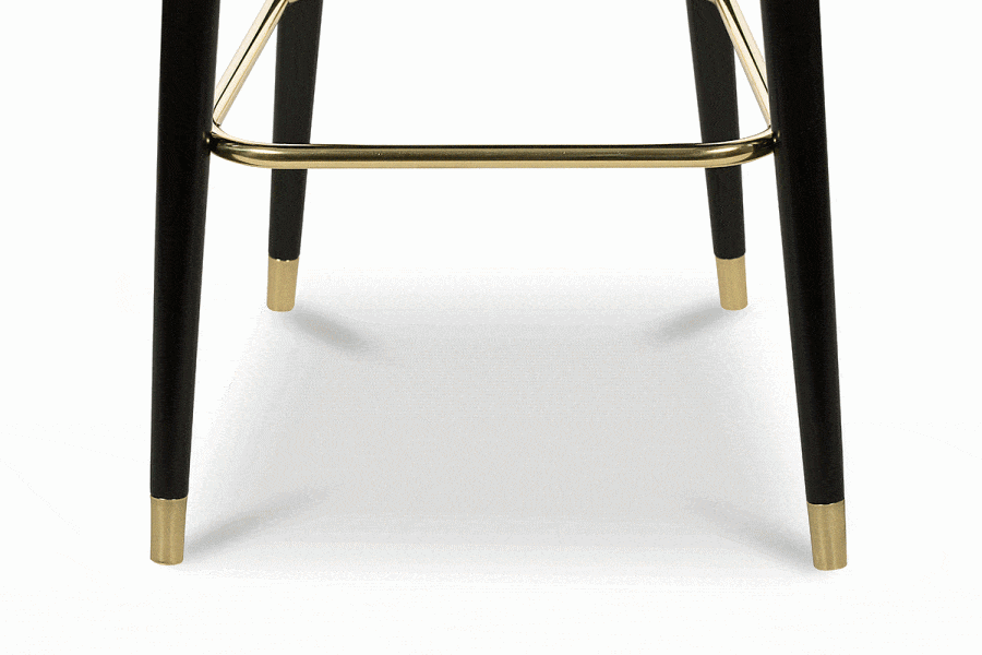 Essential Home Banquitos de Bar COLLINS BAR CHAIR Terentti