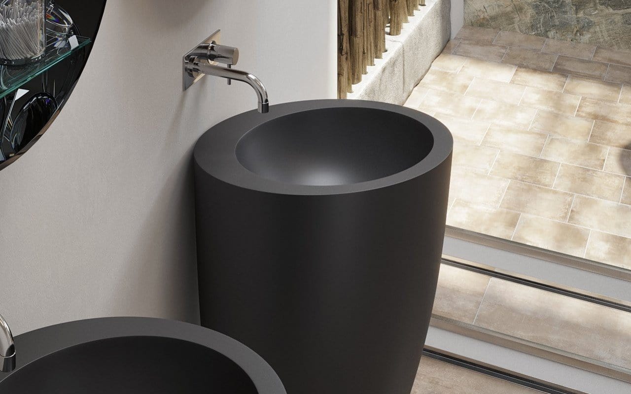 Aquatica Lavabo Dante - Negro Terentti