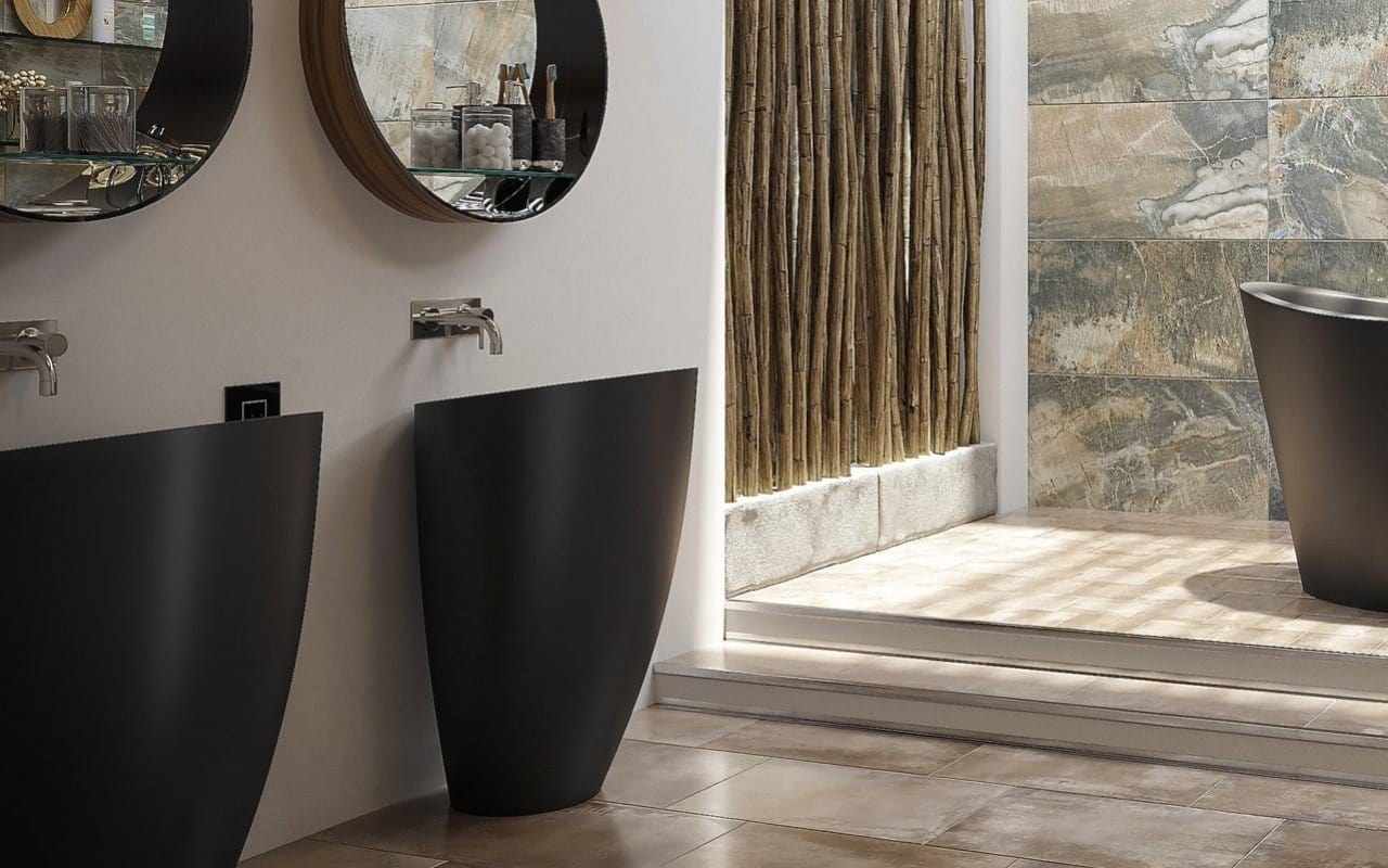 Aquatica Lavabo Dante - Negro Terentti