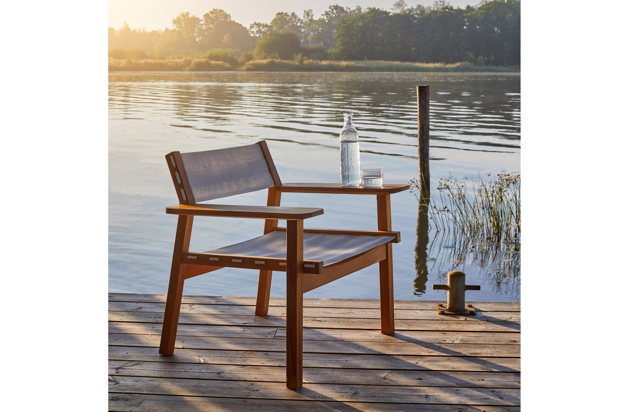 Skargaarden Silla para exterior Djurö Silla lounge Tela DJA-T Terentti
