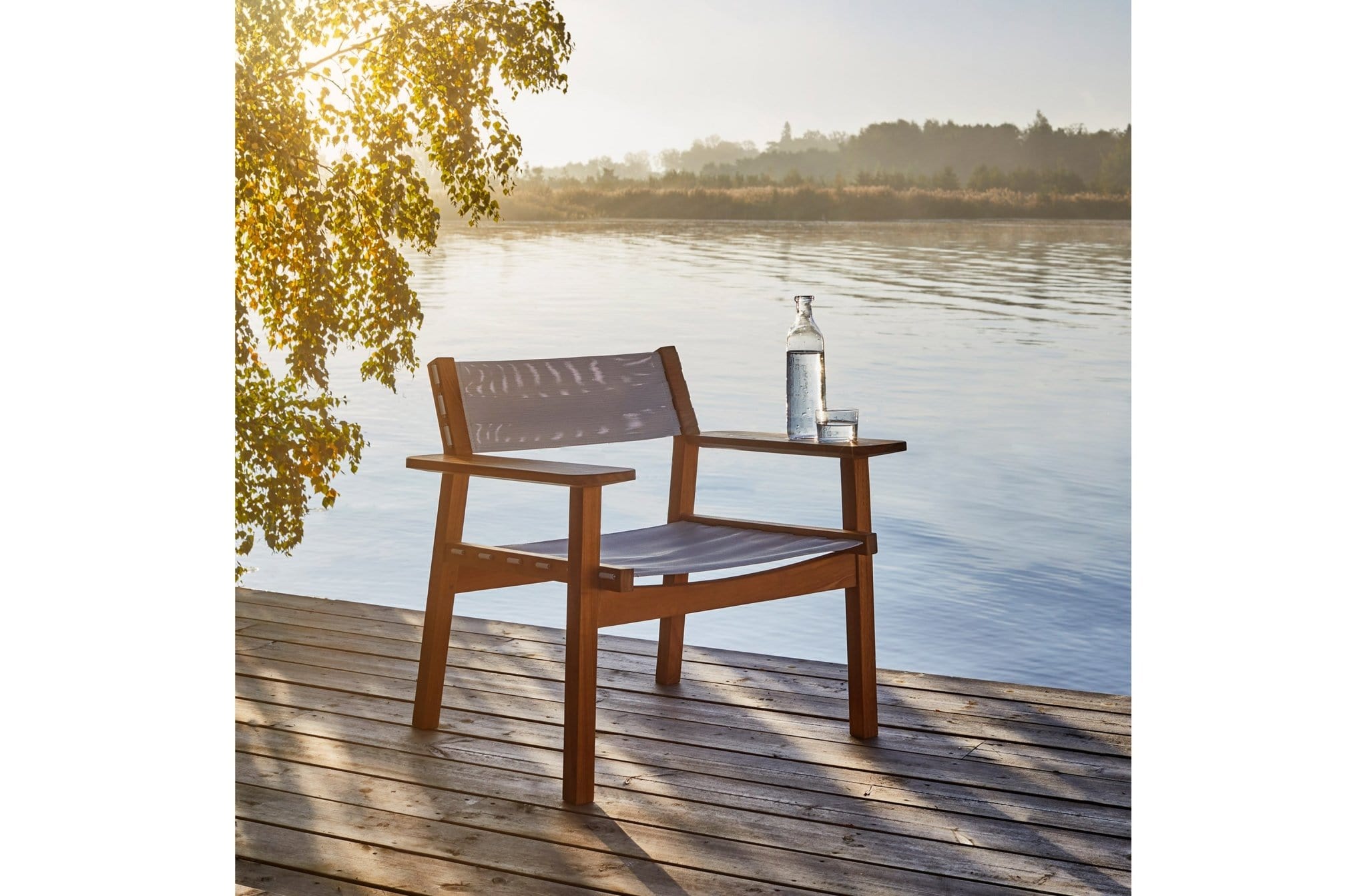 Skargaarden Silla para exterior Djurö Silla lounge Tela DJA-T Terentti