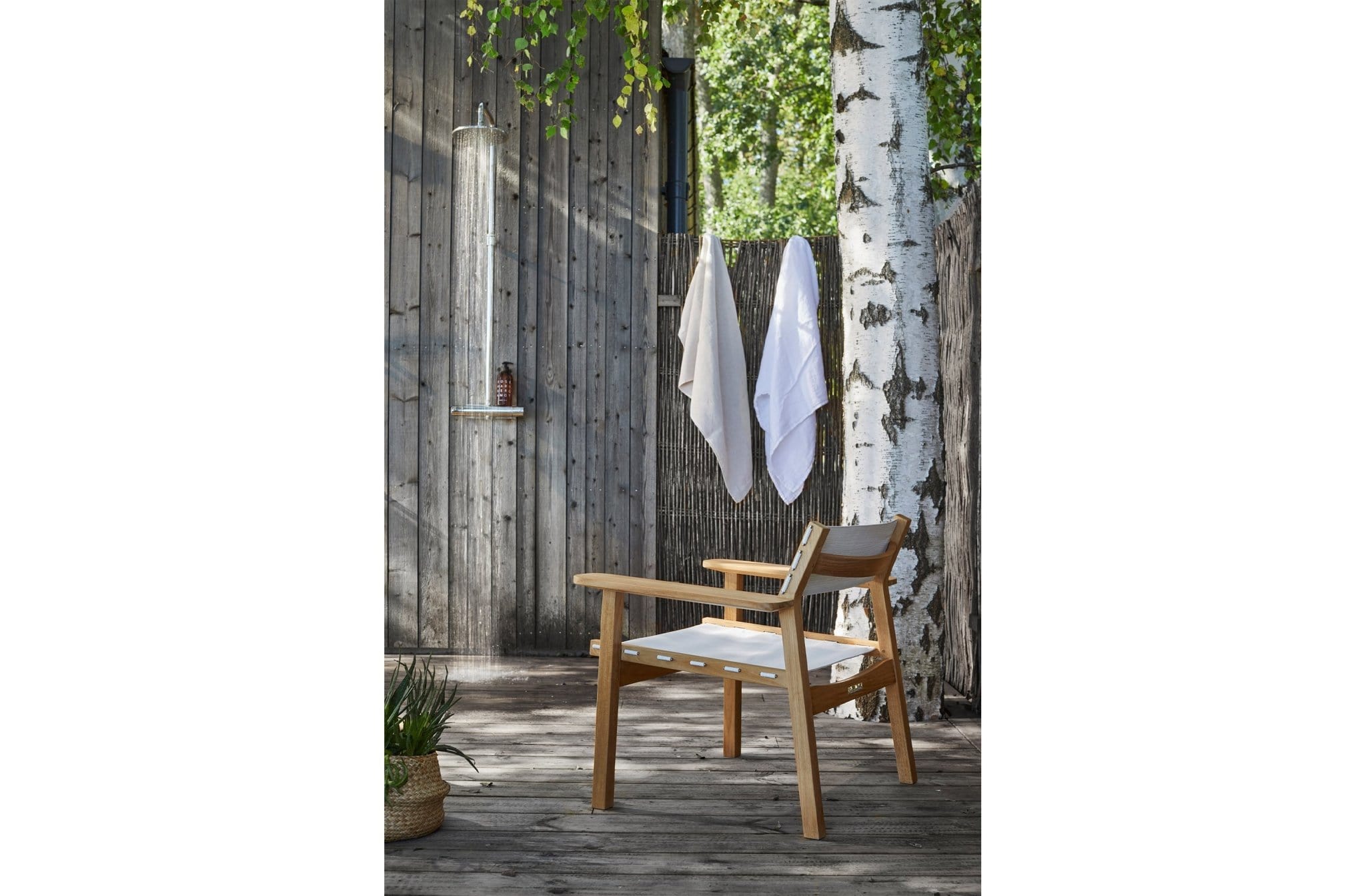 Skargaarden Silla para exterior Djurö Silla lounge Tela DJA-T Terentti
