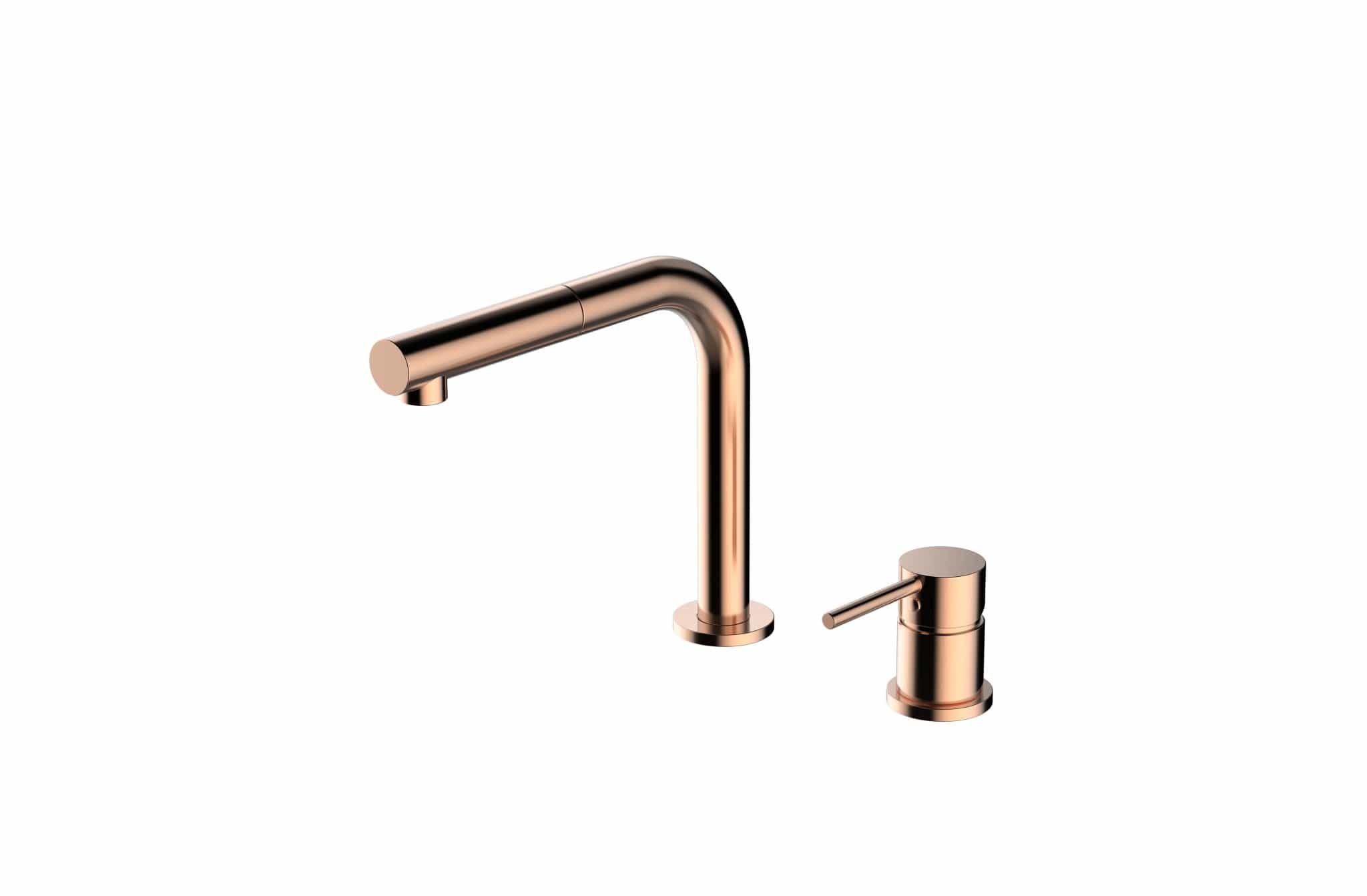 Aquatica Grifería Cocina Oro Rosa Llave de Cocina 08125 Terentti