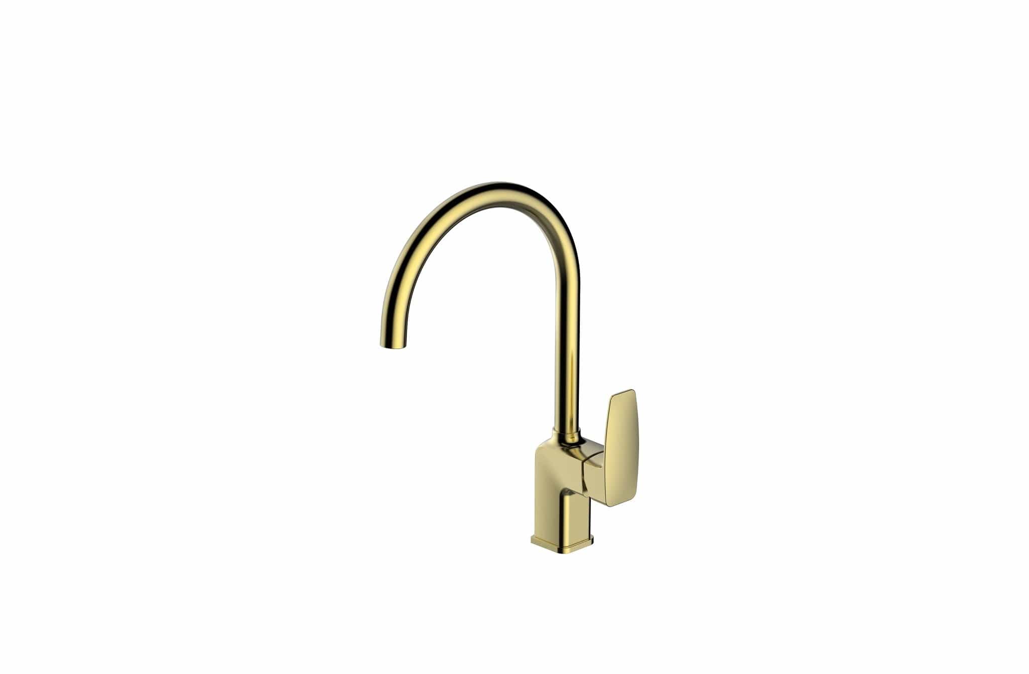 Aquatica Grifería Cocina Oro Llave de Cocina 30115B Terentti