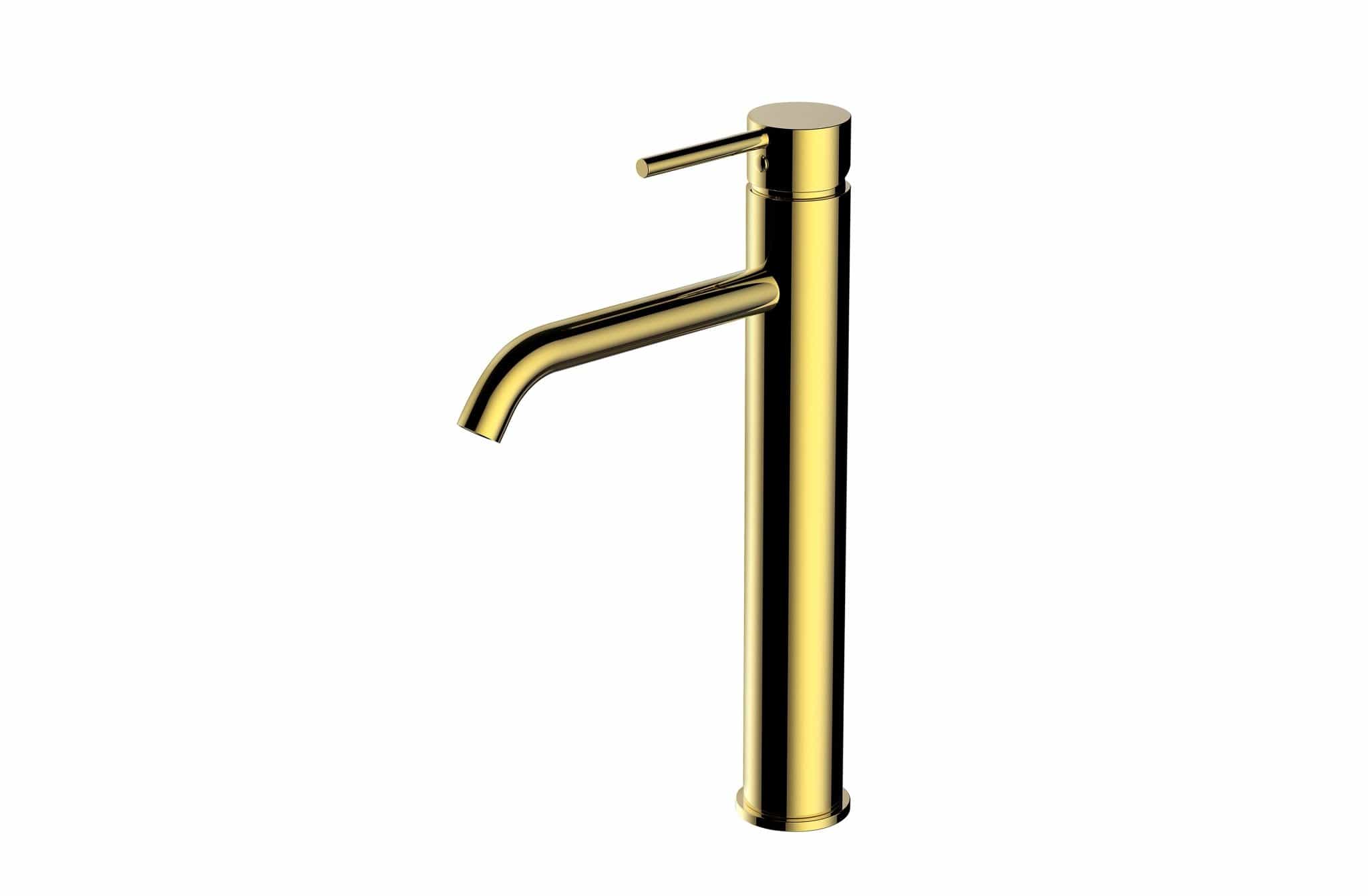 Aquatica Grifería Oro Llave de Lavabo 09112 Terentti