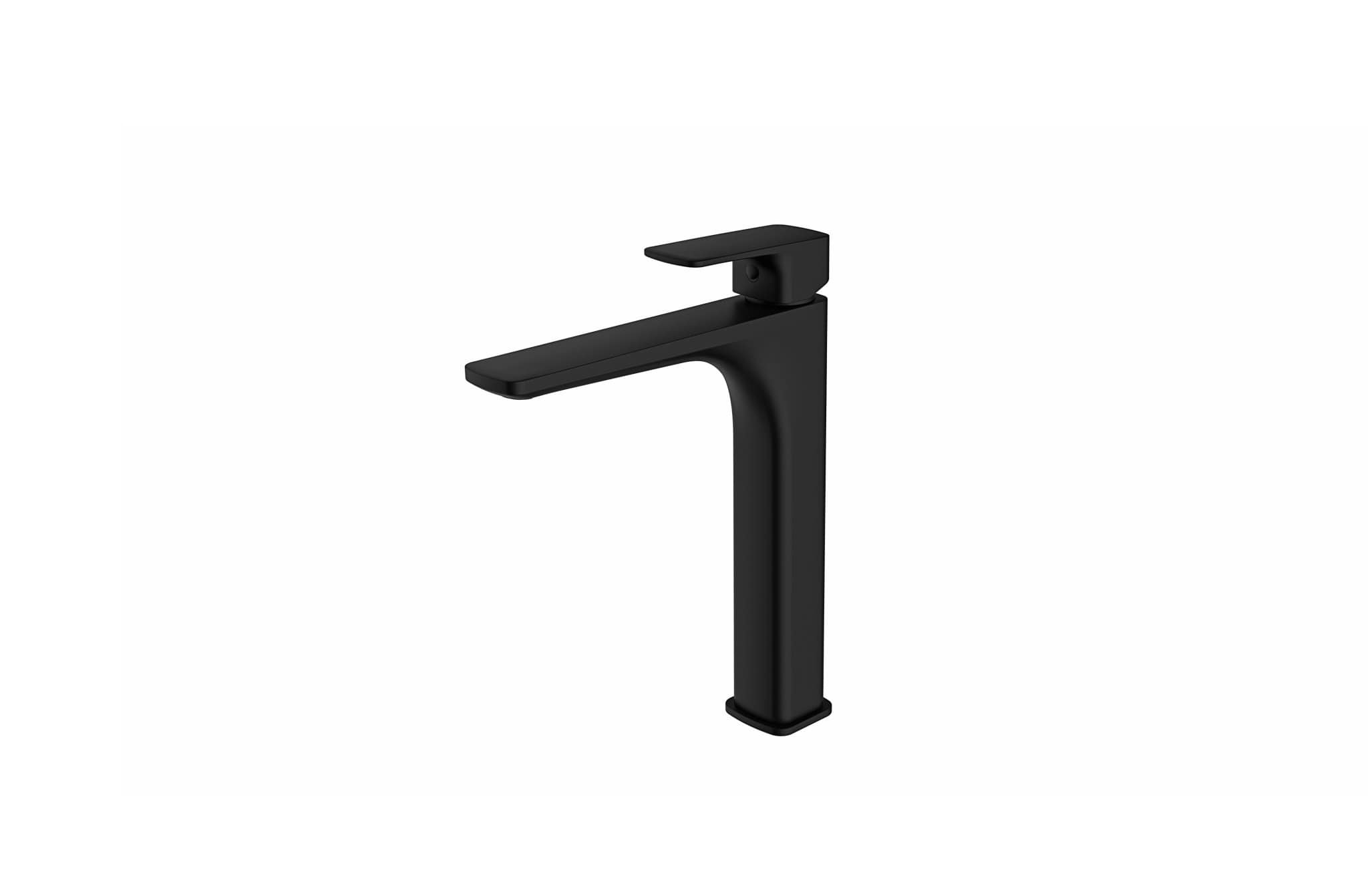 Aquatica Grifería Negro Matte Llave de Lavabo 10112 Terentti