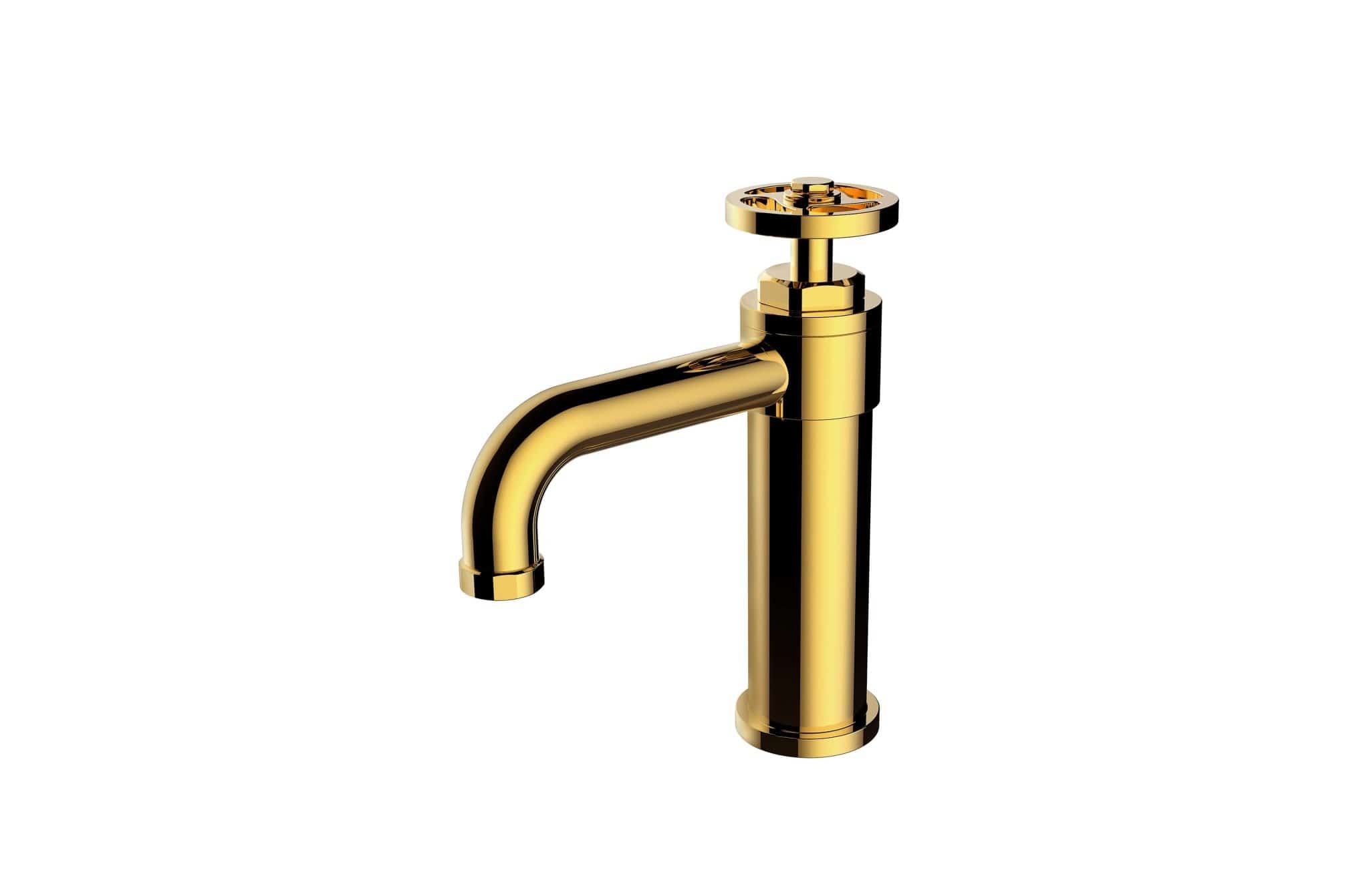 Aquatica Grifería Oro Llave de Lavabo 29111 Terentti