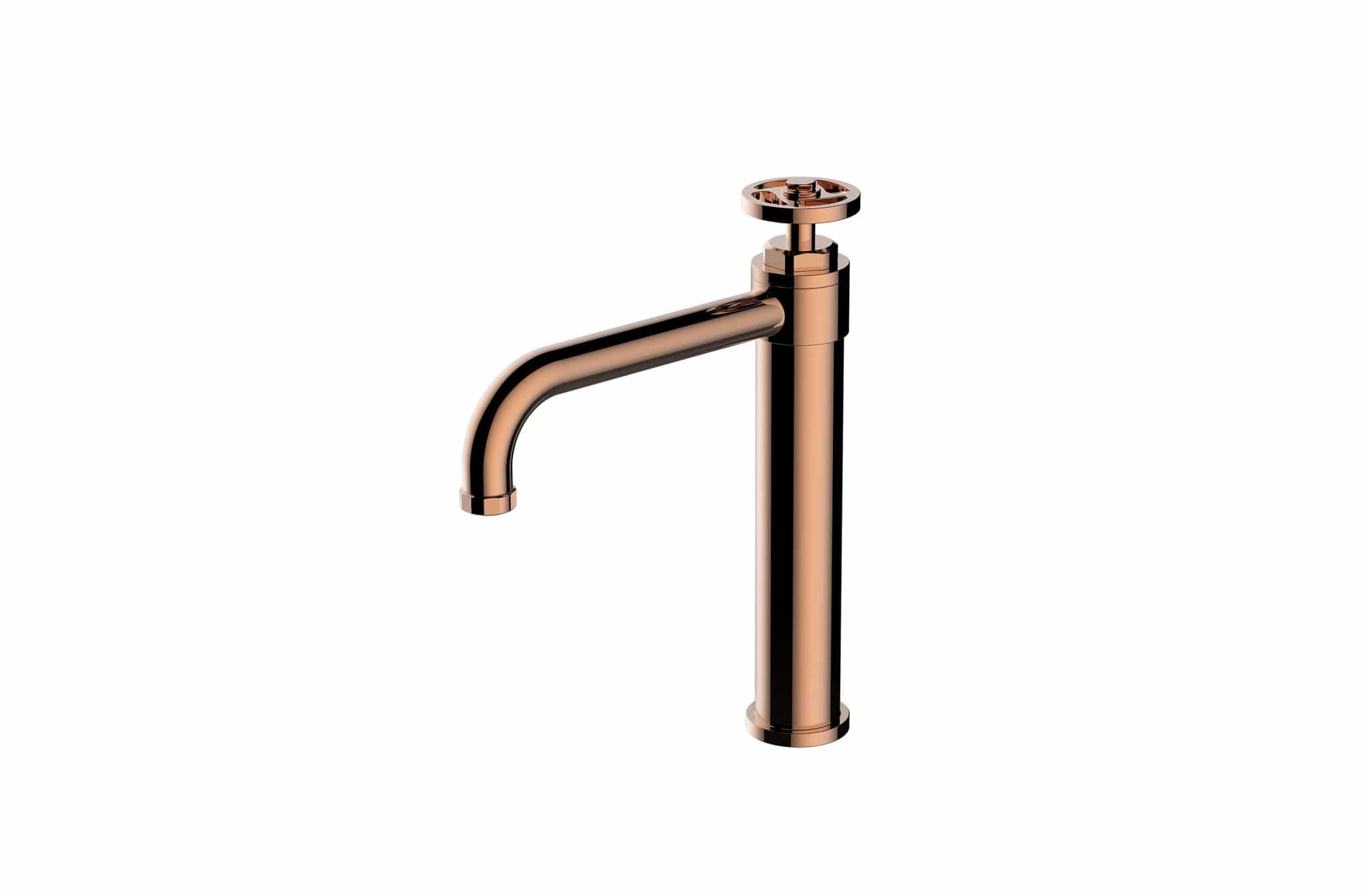 Aquatica Grifería Oro Rosa Llave de Lavabo 29112 Terentti