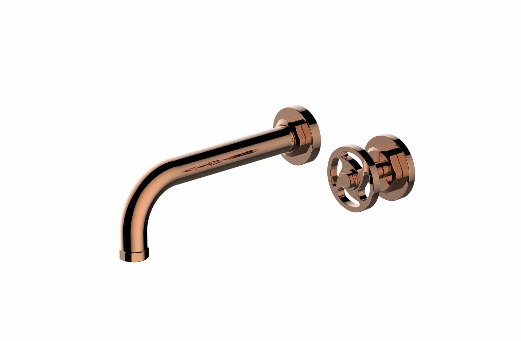 Aquatica Grifería Oro Rosa Llave de Lavabo 29221-1 Terentti