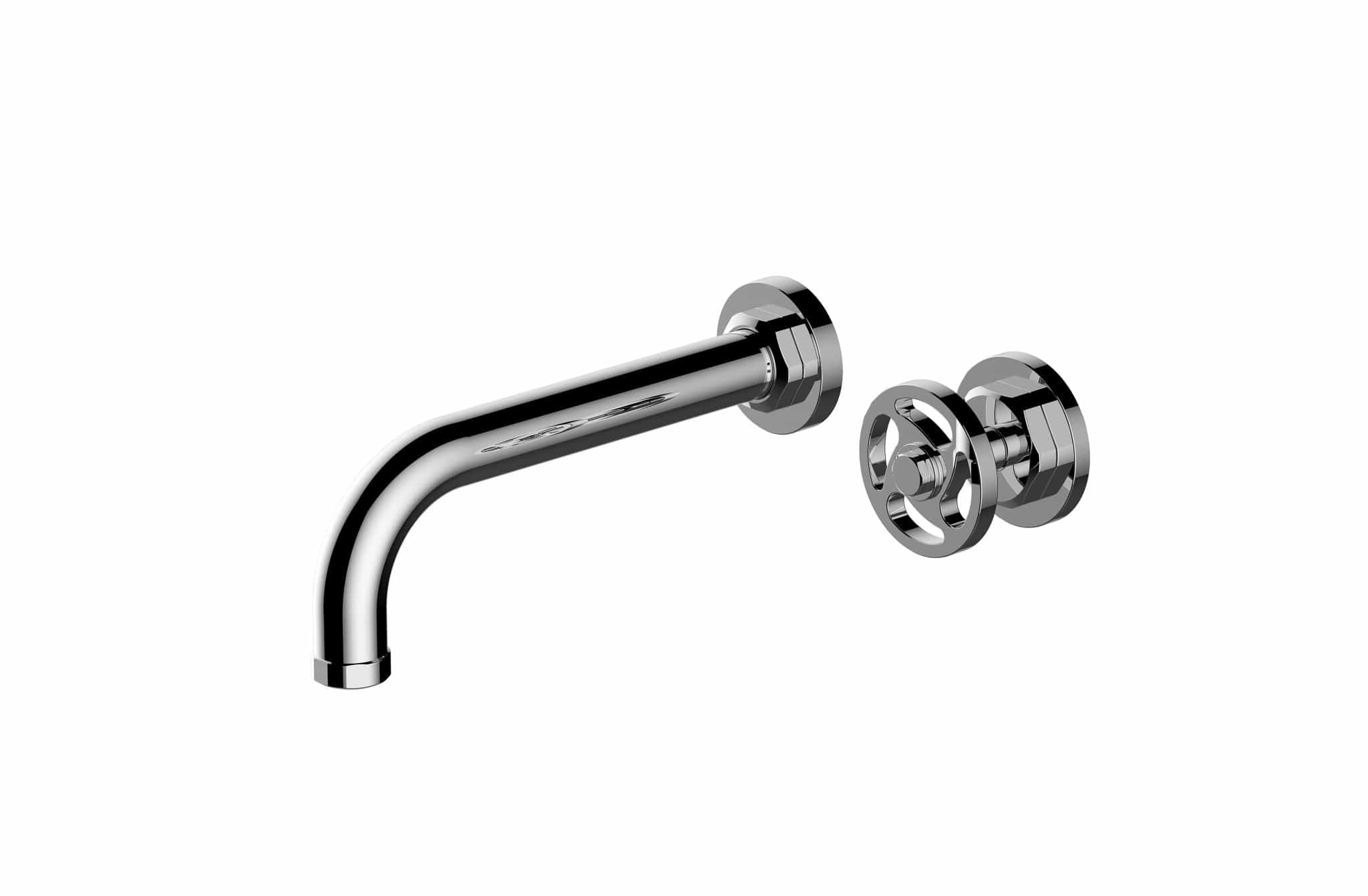 Aquatica Grifería Cromo Llave de Lavabo 29221-1 Terentti