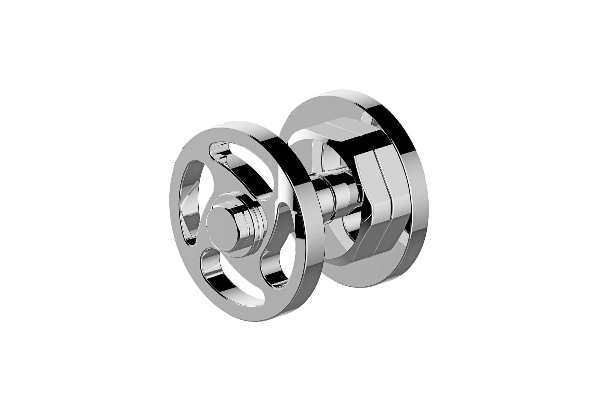 Aquatica Grifería Cromo Llave Regadera Z29216 Terentti
