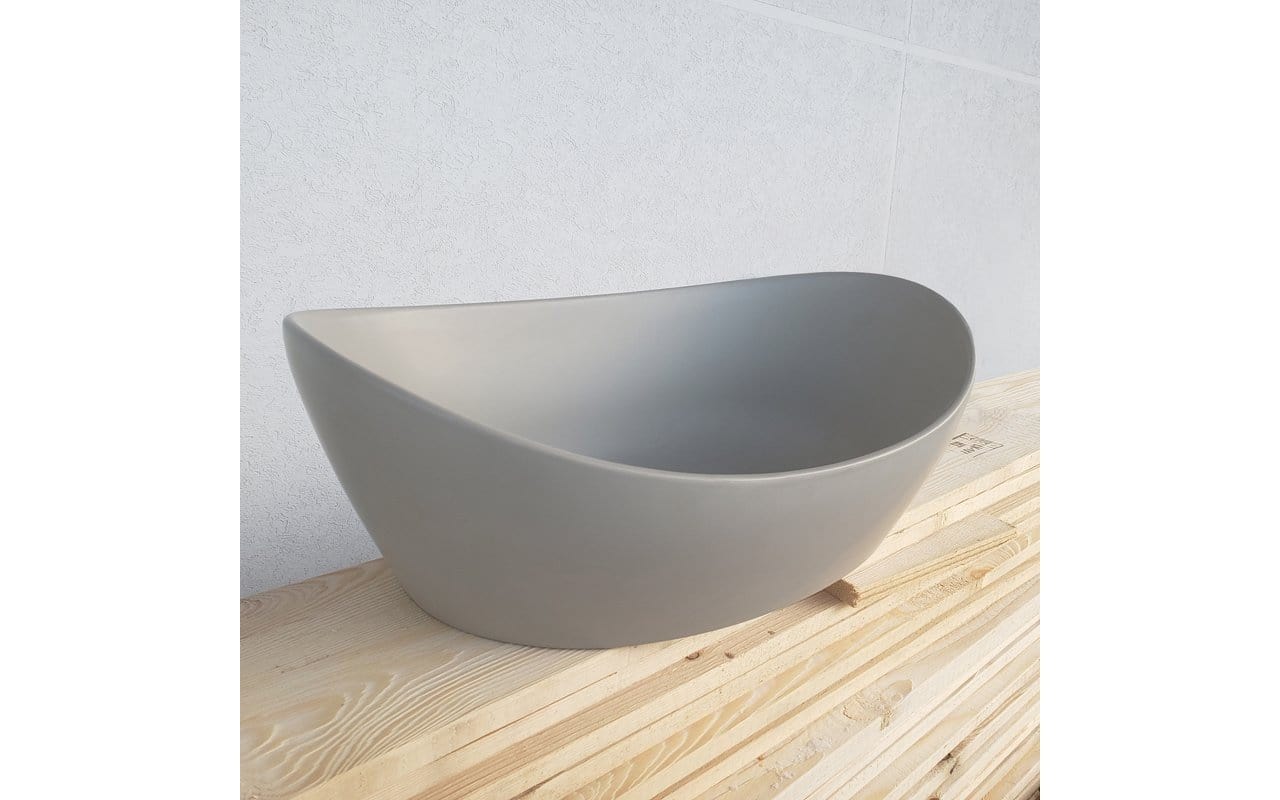 Aquatica Lavabo Luna - Concreto Terentti