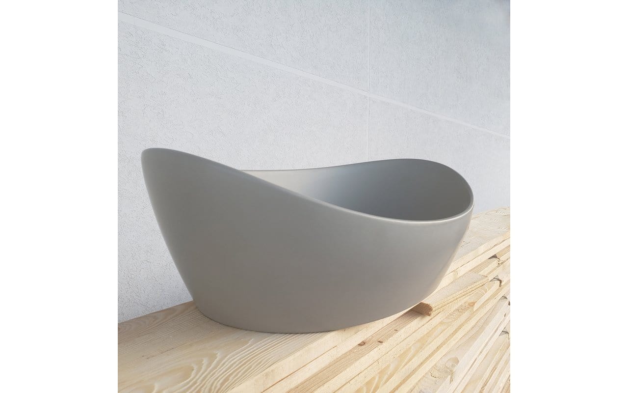 Aquatica Lavabo Luna - Concreto Terentti