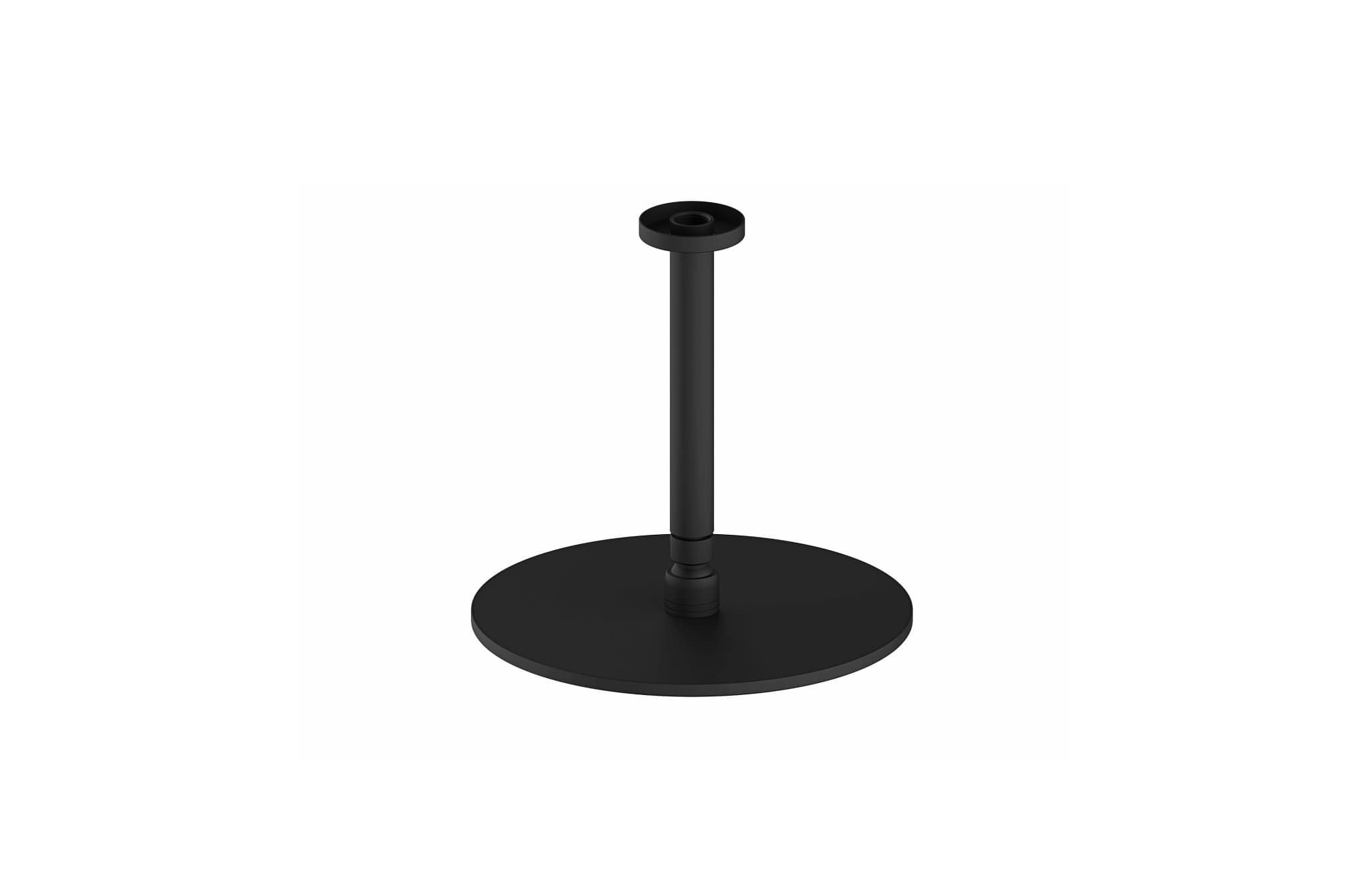 Aquatica Regadera Negro Matte Regadera D0701 8" Terentti
