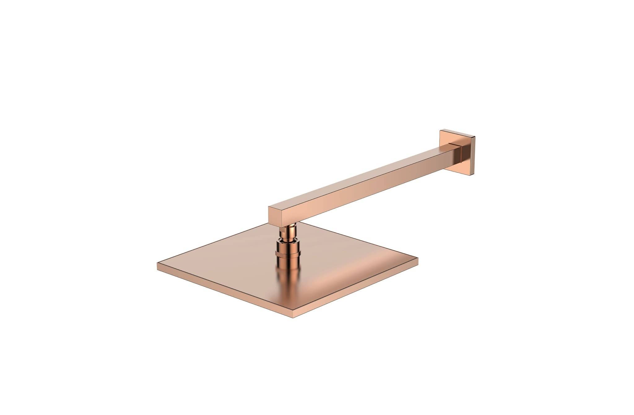 Aquatica Regadera Oro Rosa Regadera D1602 10" Terentti