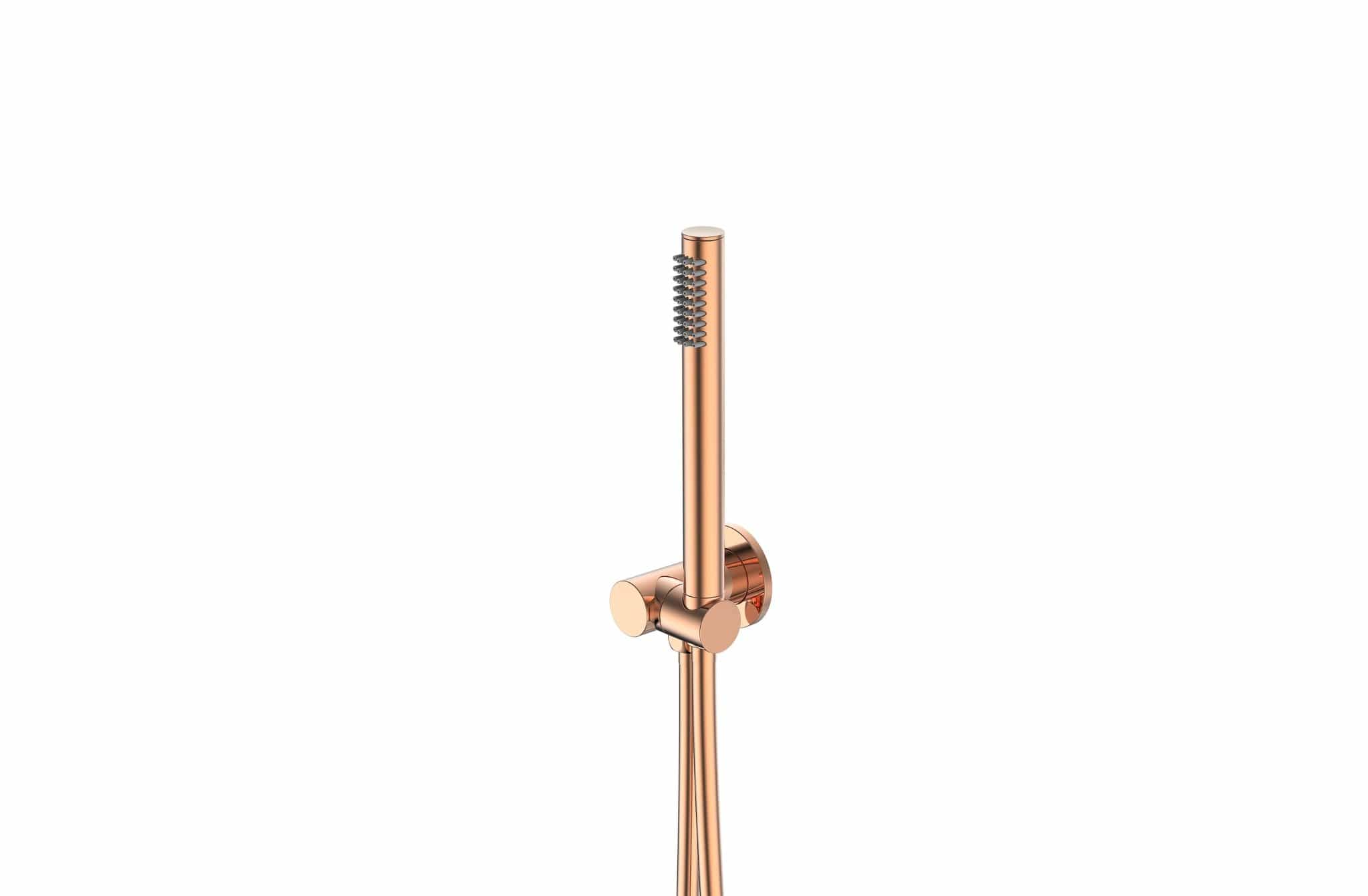 Aquatica Regadera Oro Rosa Regadera de Mano S0801 Terentti