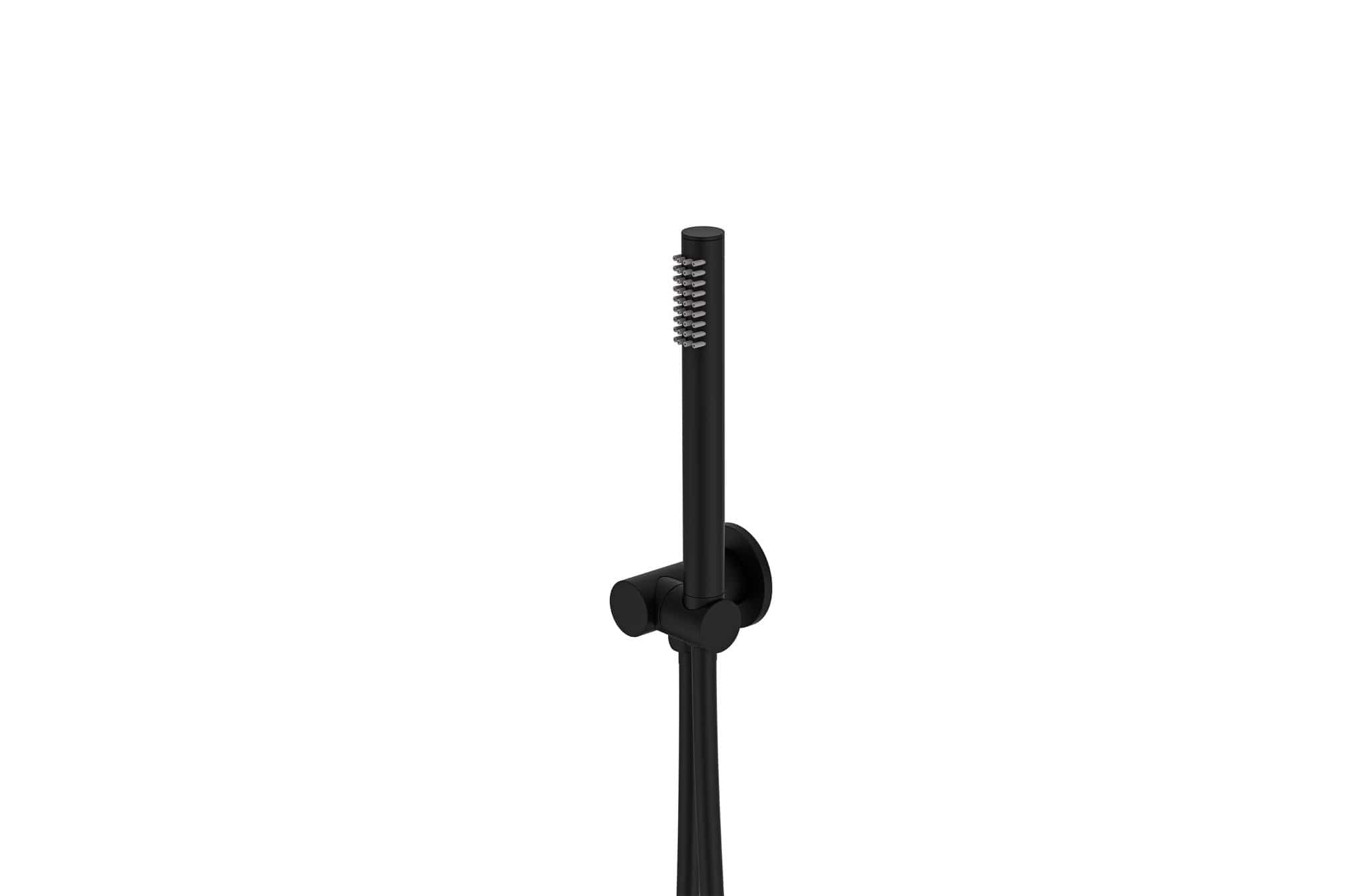 Aquatica Regadera Negro Matte Regadera de Mano S0801 Terentti