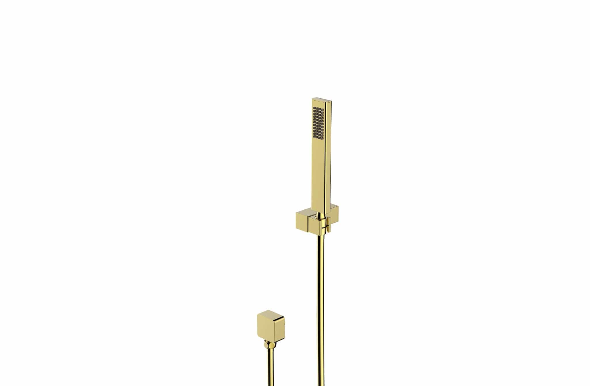 Aquatica Regadera Oro Regadera de Mano S1002 Terentti