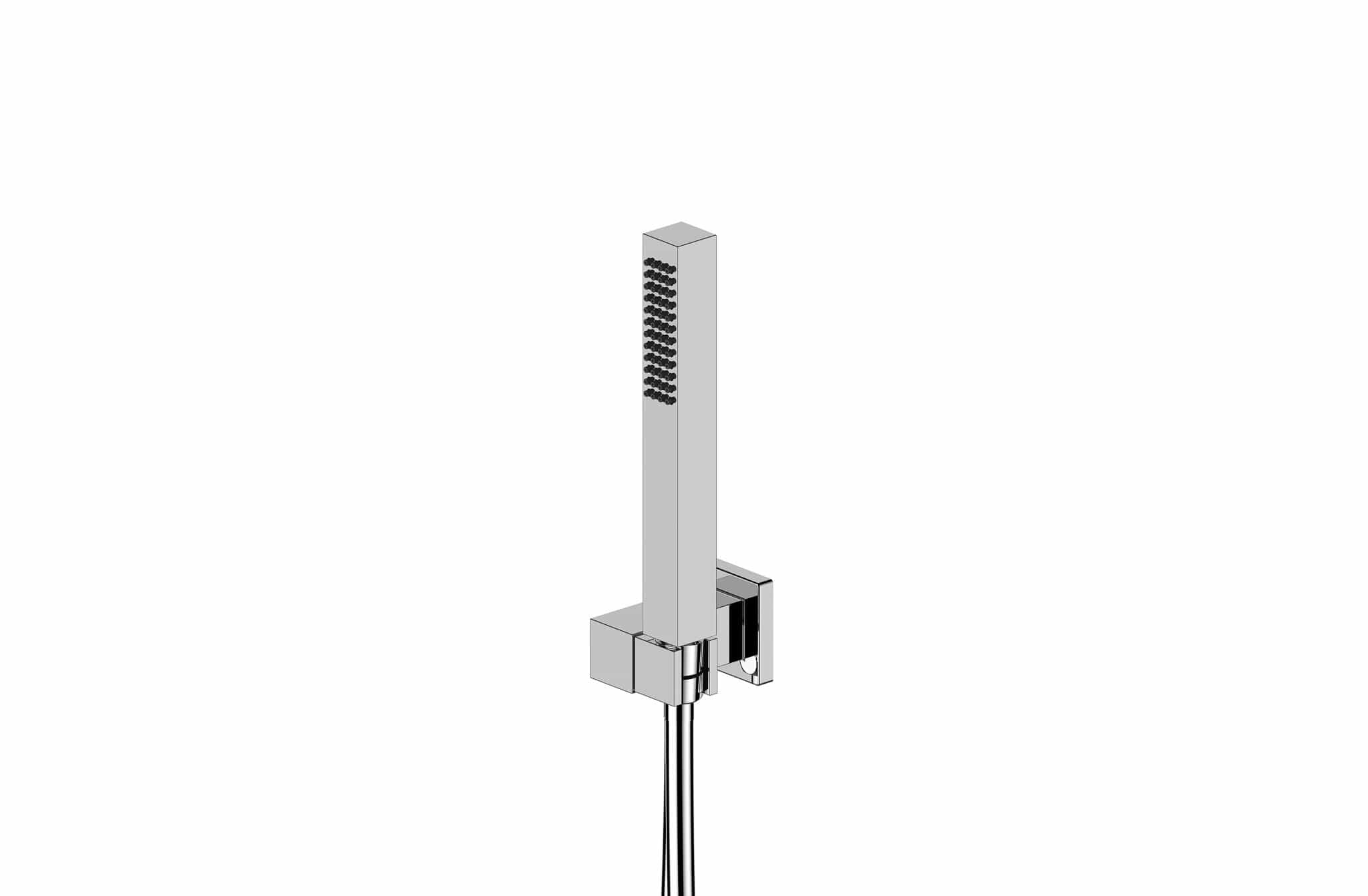 Aquatica Regadera Cromo Regadera de Mano S1603 Terentti