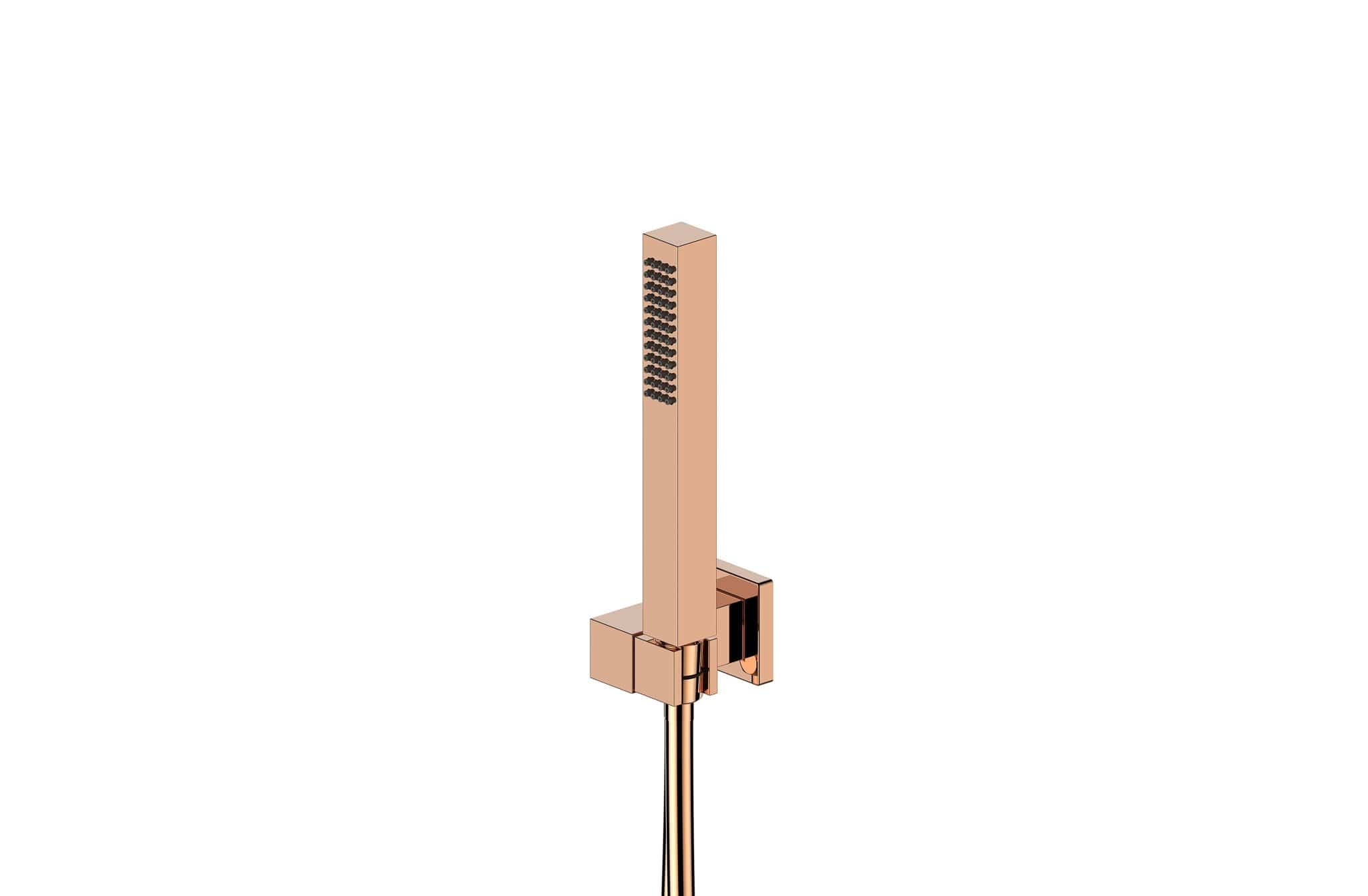 Aquatica Regadera Oro Rosa Regadera de Mano S1603 Terentti