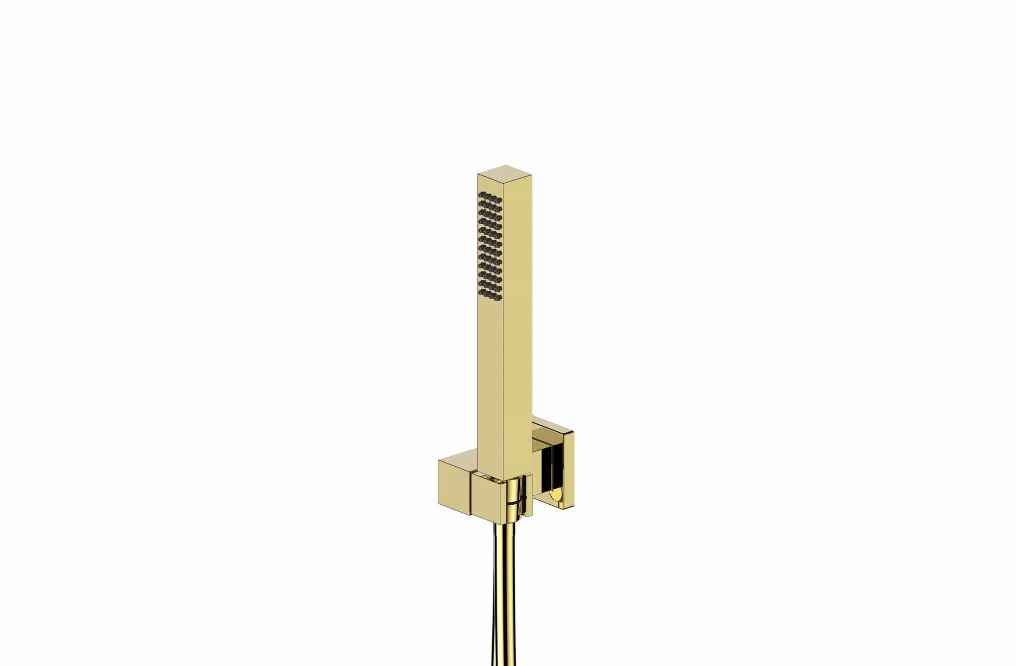 Aquatica Regadera Oro Regadera de Mano S1603 Terentti