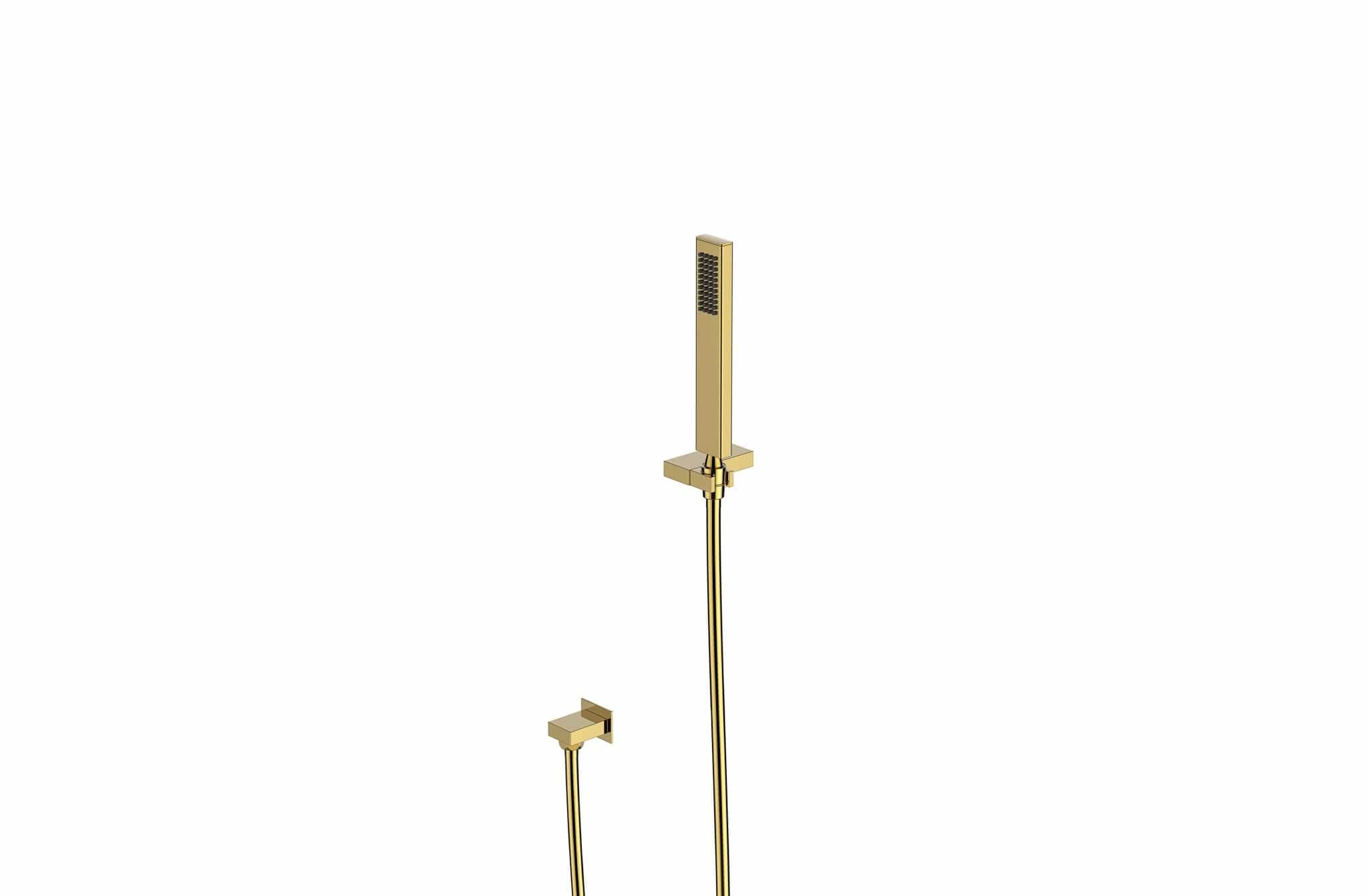 Aquatica Regadera Oro Regadera de Mano S3101 Terentti