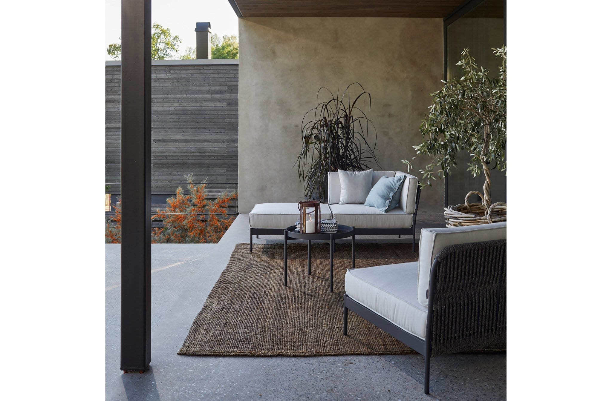 Skargaarden Sillón para exterior Sofá esquinero Lido LIDC-DG Terentti