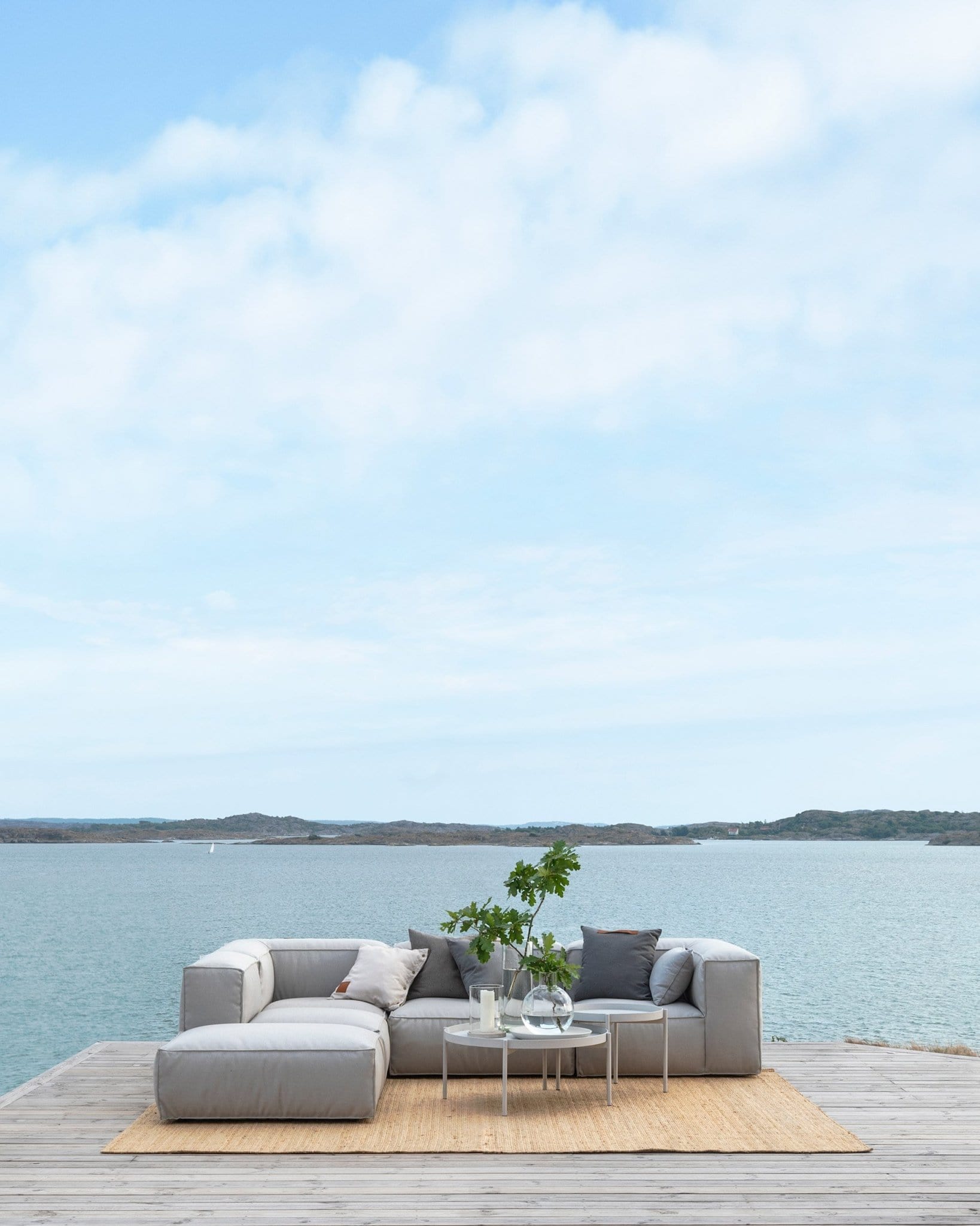 Skargaarden Sillón para exterior Sofa Otoman Asker Terentti
