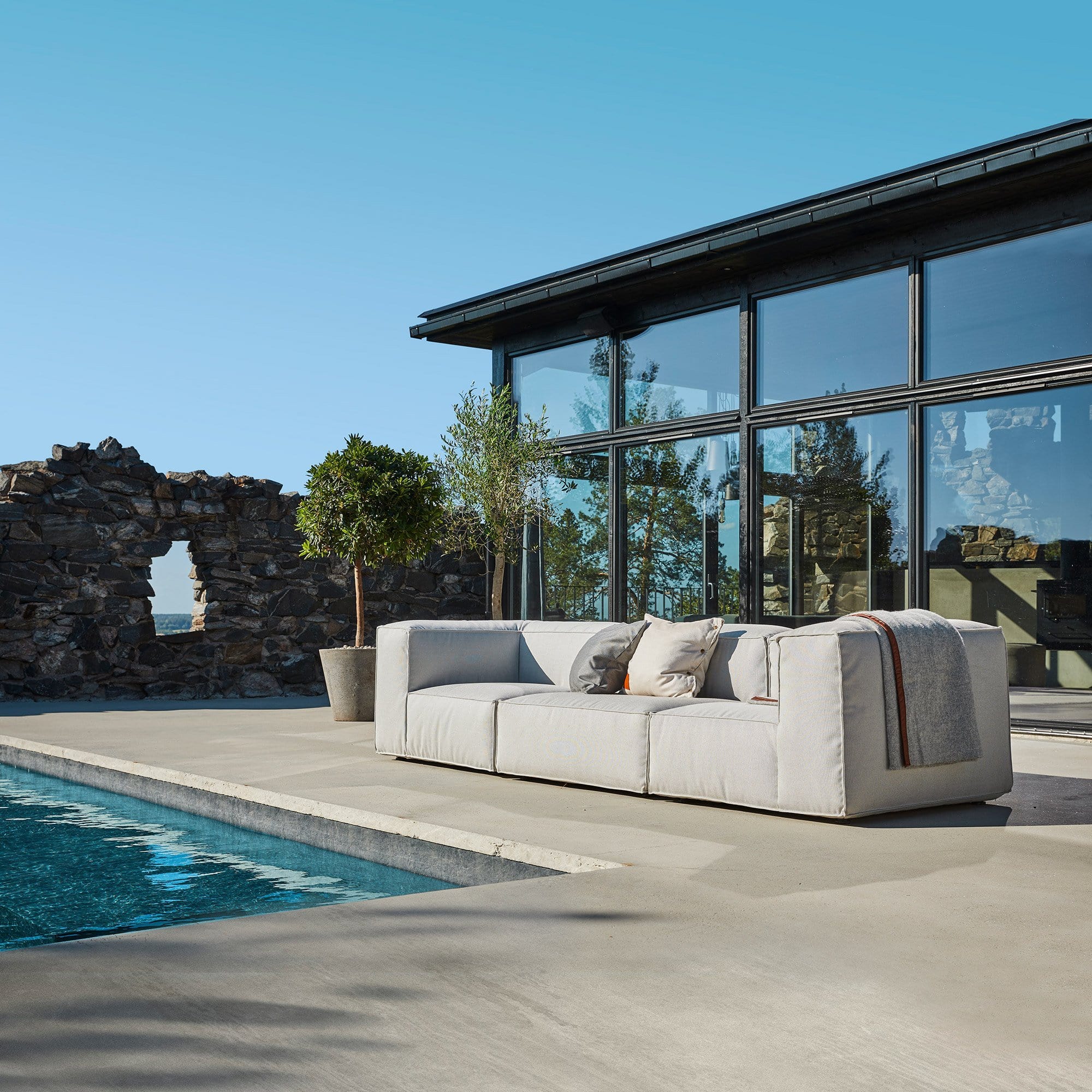 Skargaarden Sillón para exterior Sofa Otoman Asker Terentti