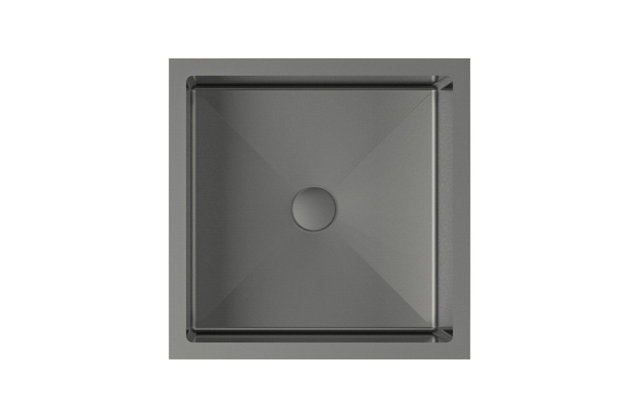 Aquatica TARJA DE COCINA NEGRO NICKEL TARJA DE COCINA k101 Terentti